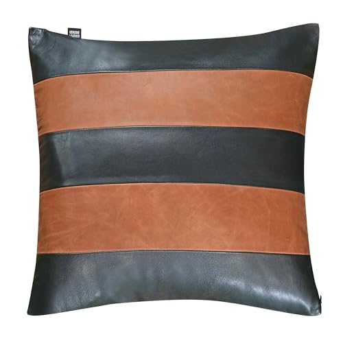 Lambskin Leather Pillow Cover