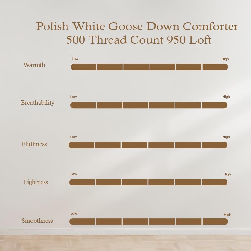 950 Fill Power Goose Down Comforter