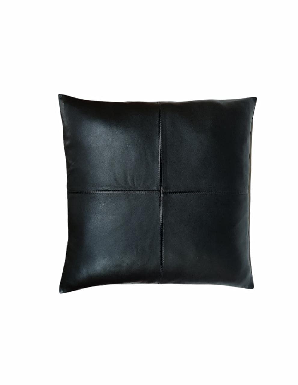 Lambskin Leather Pillow Cover