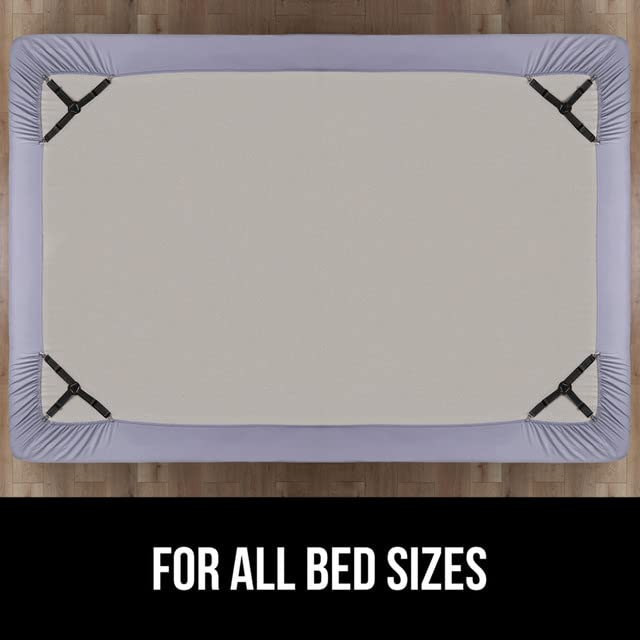 GORILLA GRIP Patented Fitted Bed Sheet Holders for Corners