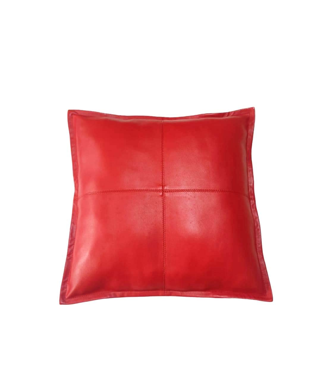 Lambskin Leather Pillow Cover