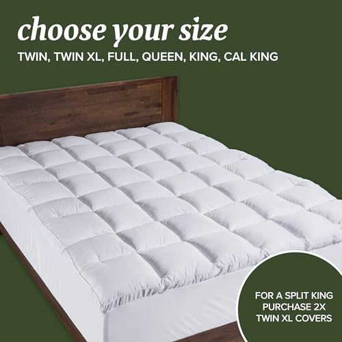 Quilted Pillow Top Mattress Topper