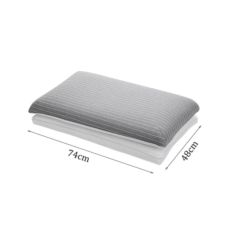 Knitted Cotton Memory Foam Pillow