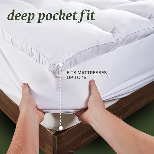 Quilted Pillow Top Mattress Topper