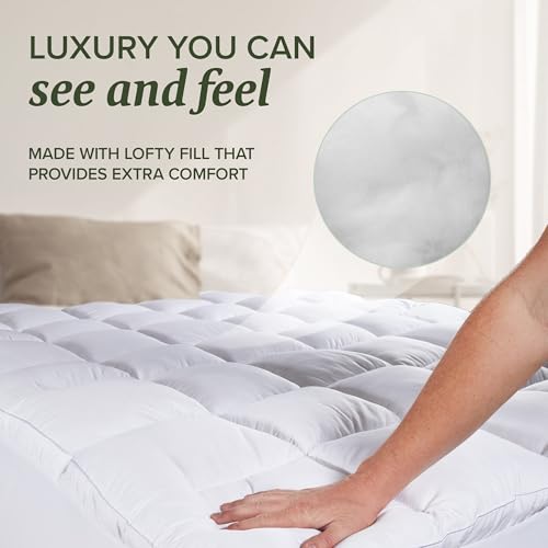 Quilted Pillow Top Mattress Topper