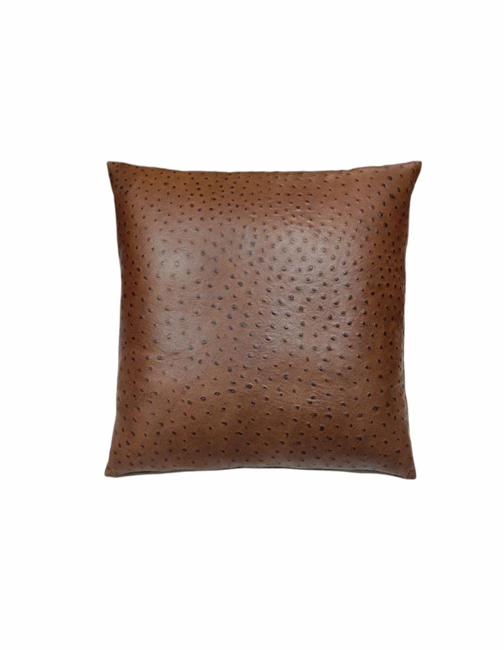 Lambskin Leather Pillow Cover