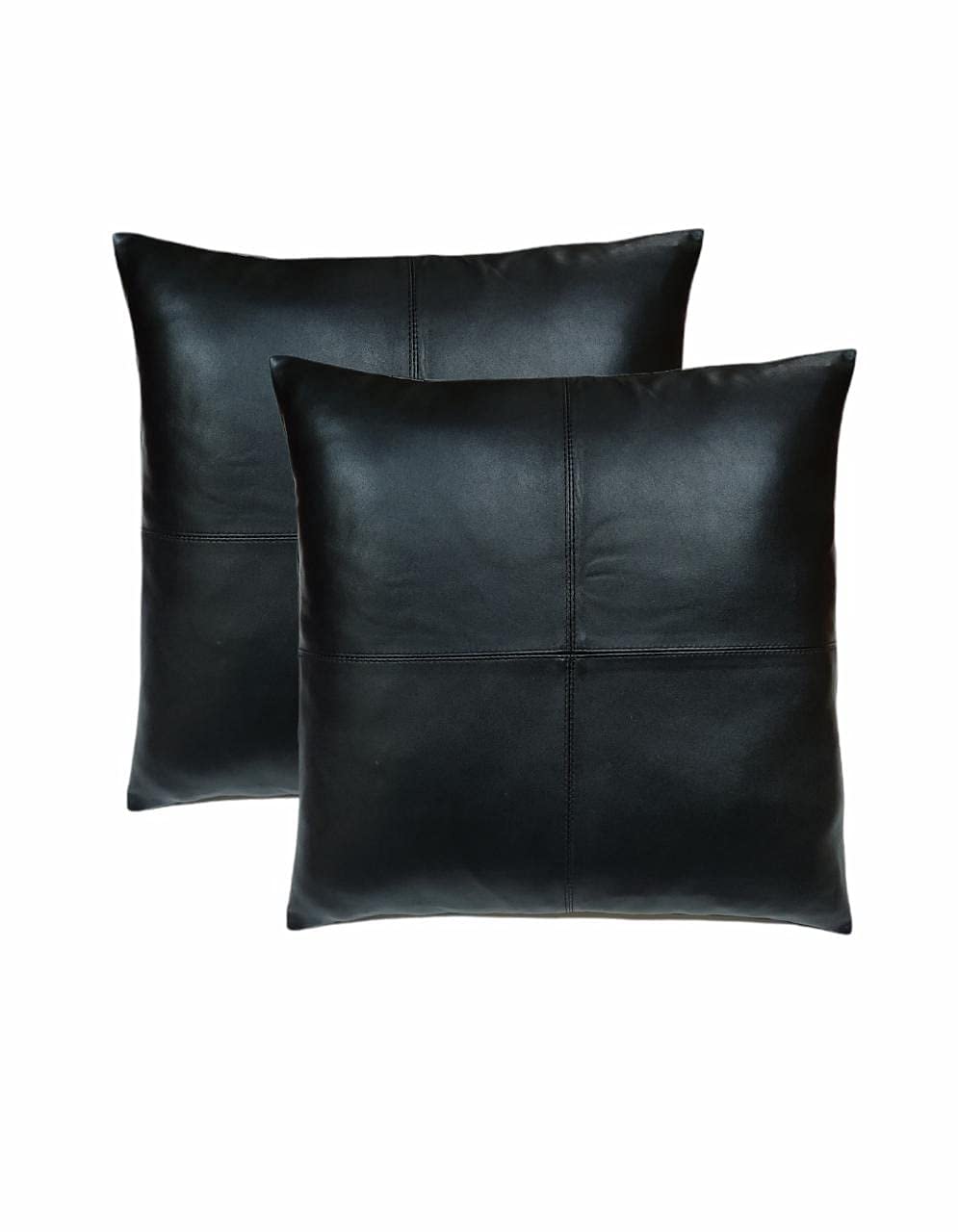 Lambskin Leather Pillow Cover