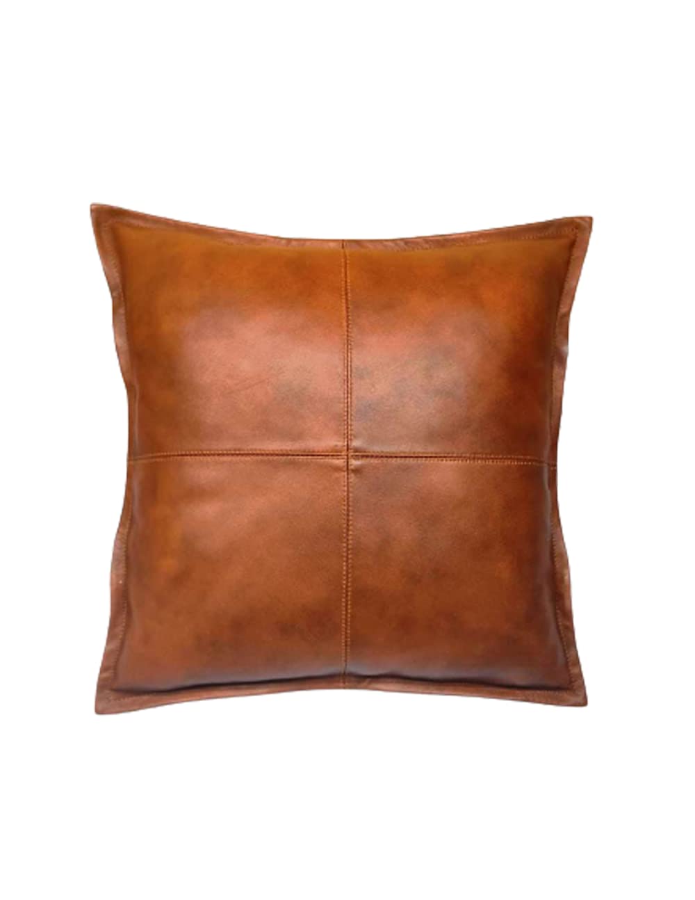 Lambskin Leather Pillow Cover