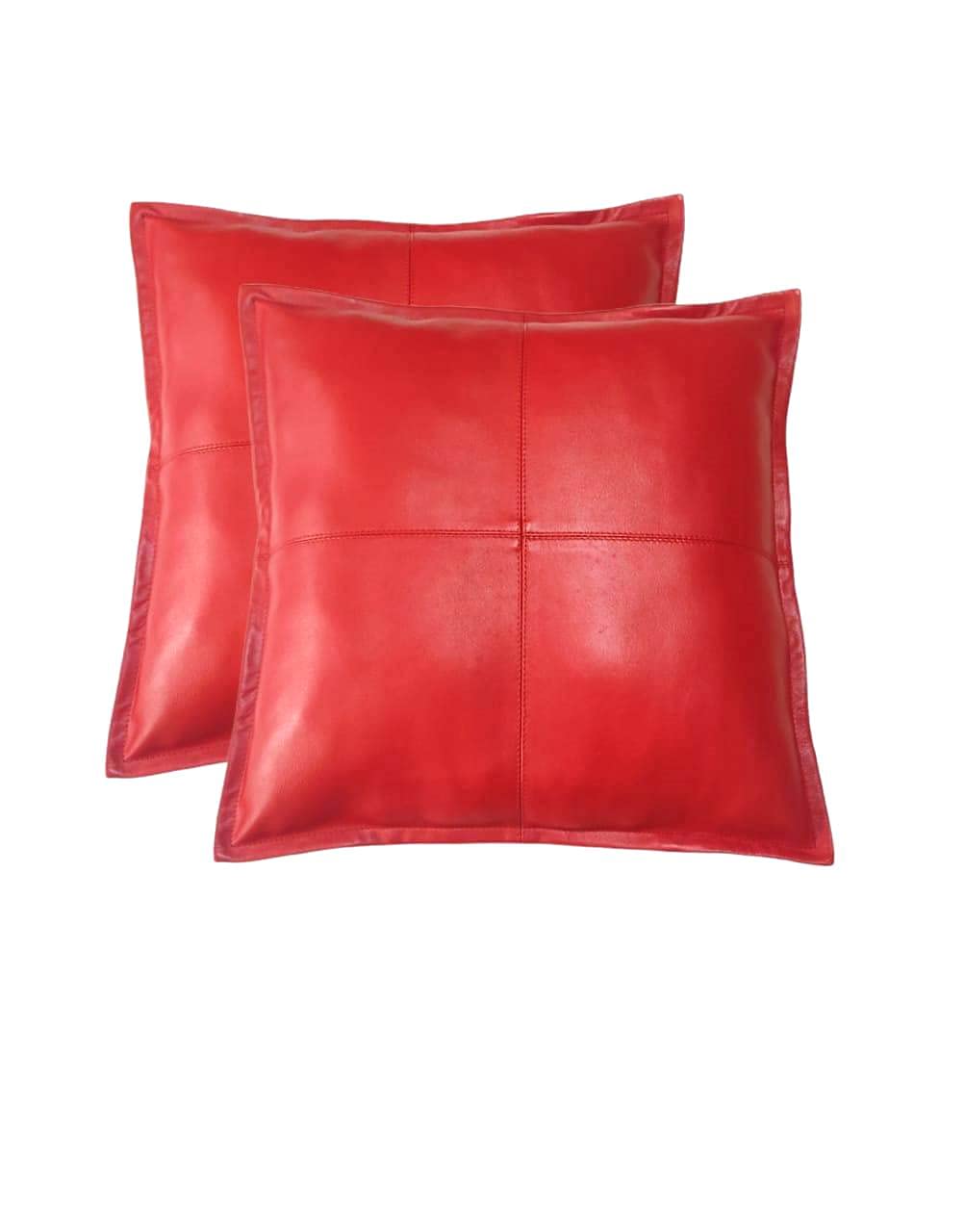 Lambskin Leather Pillow Cover