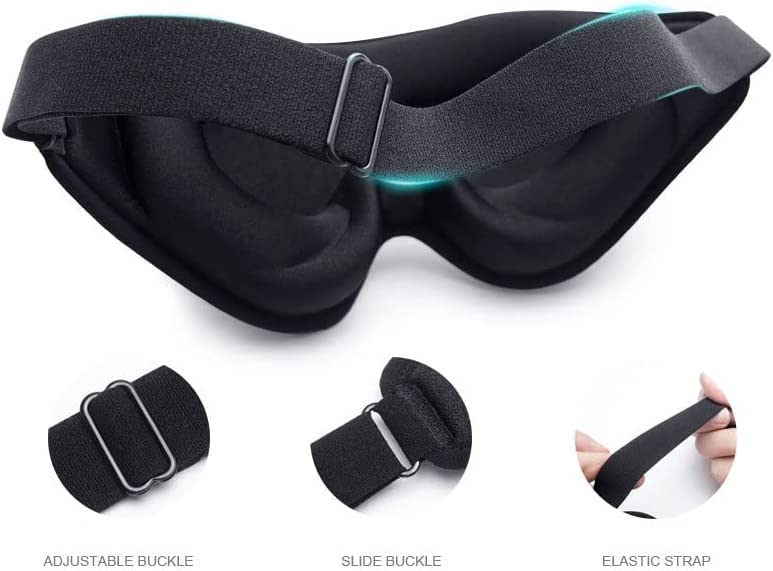 3D Contoured Sleep Mask