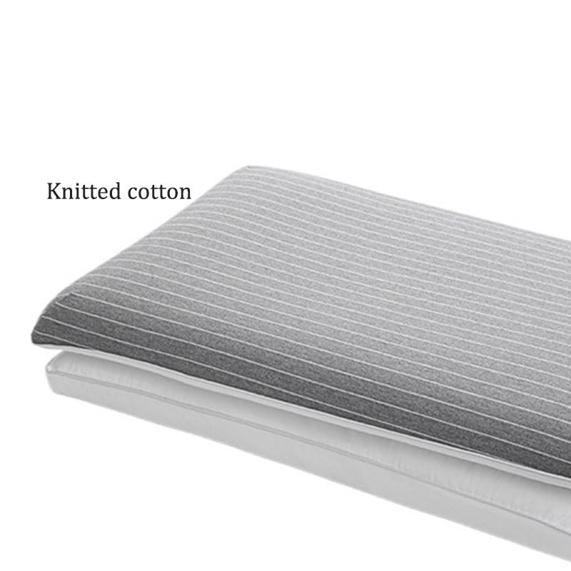 Knitted Cotton Memory Foam Pillow