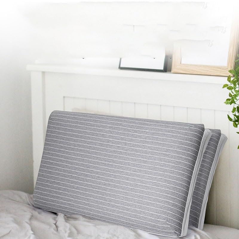 Knitted Cotton Memory Foam Pillow