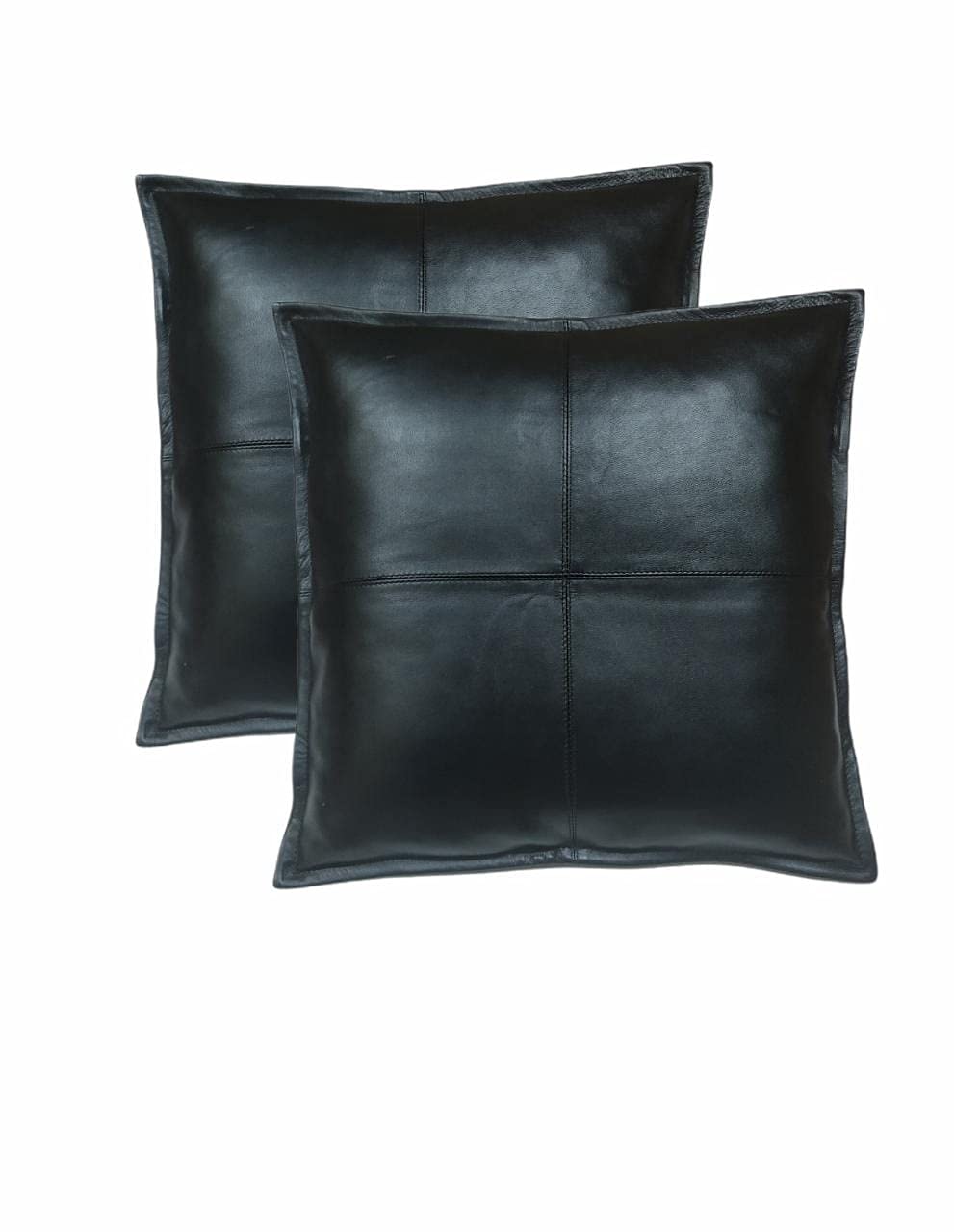 Lambskin Leather Pillow Cover