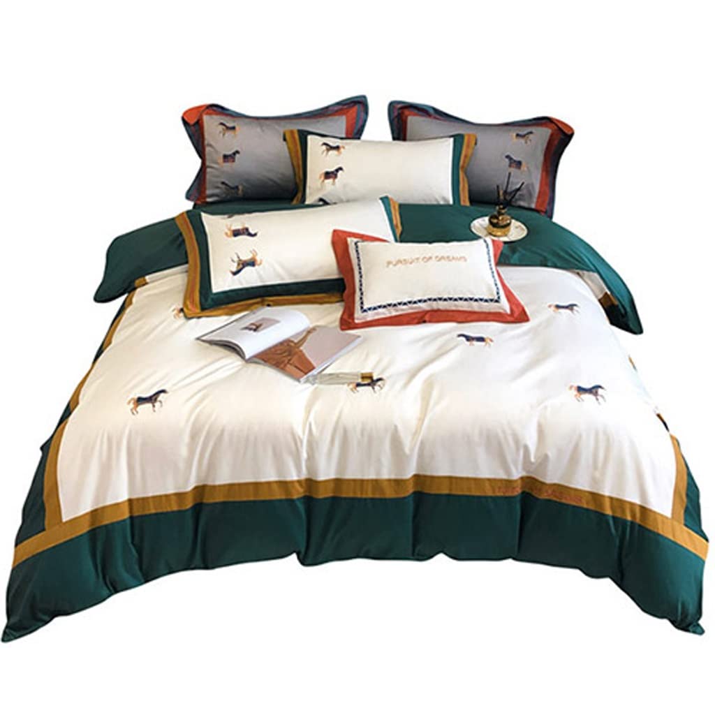 Cotton Embroidered Bedding Set