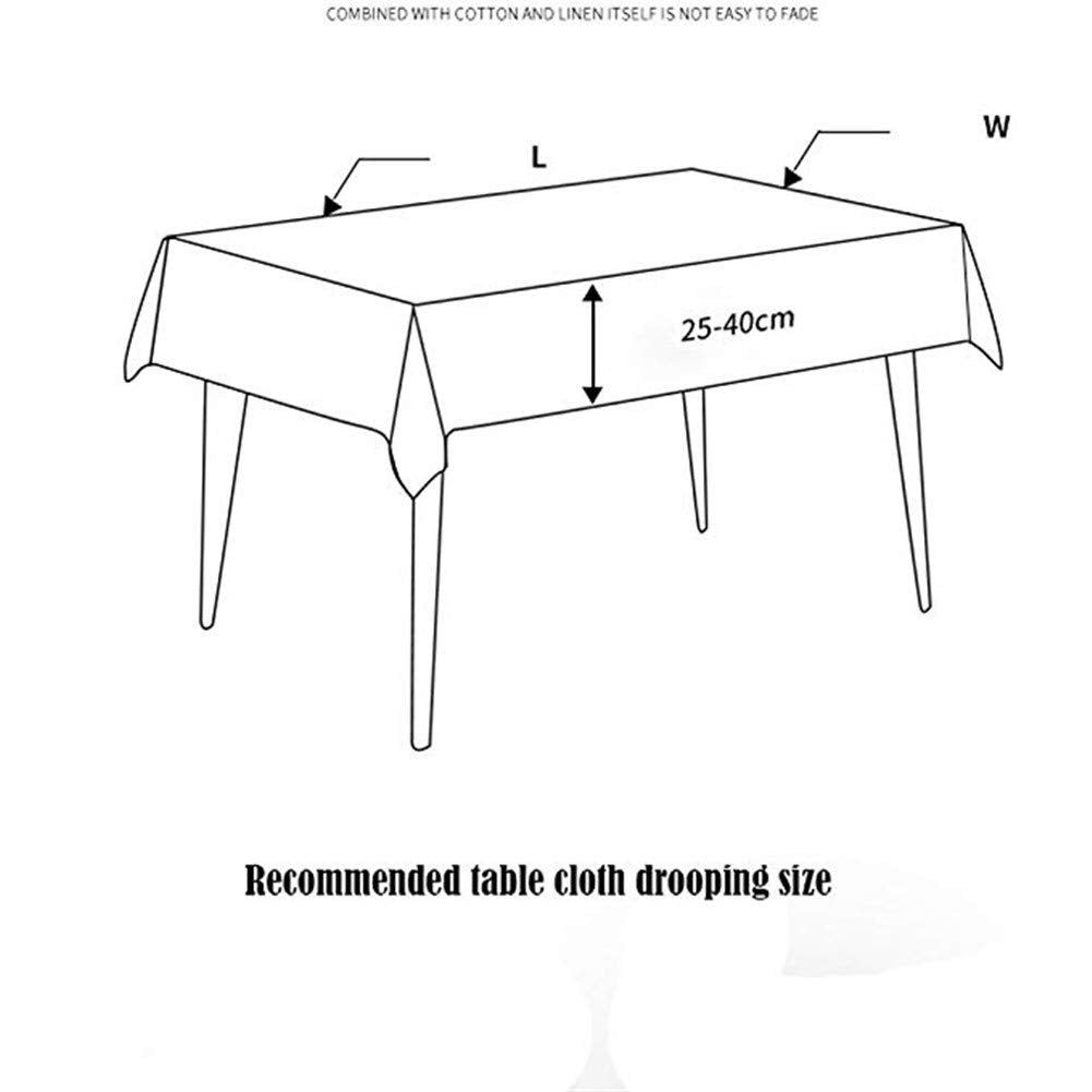 Cotton Linen Tablecloth