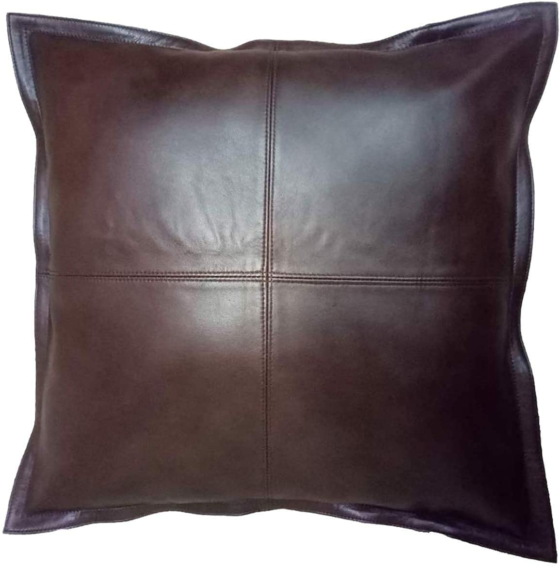 Lambskin Leather Pillow Cover