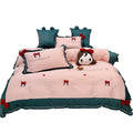 Cotton Lace Duvet Cover Set