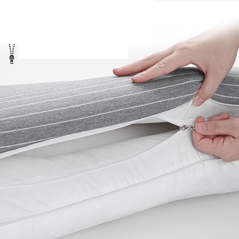 Knitted Cotton Memory Foam Pillow