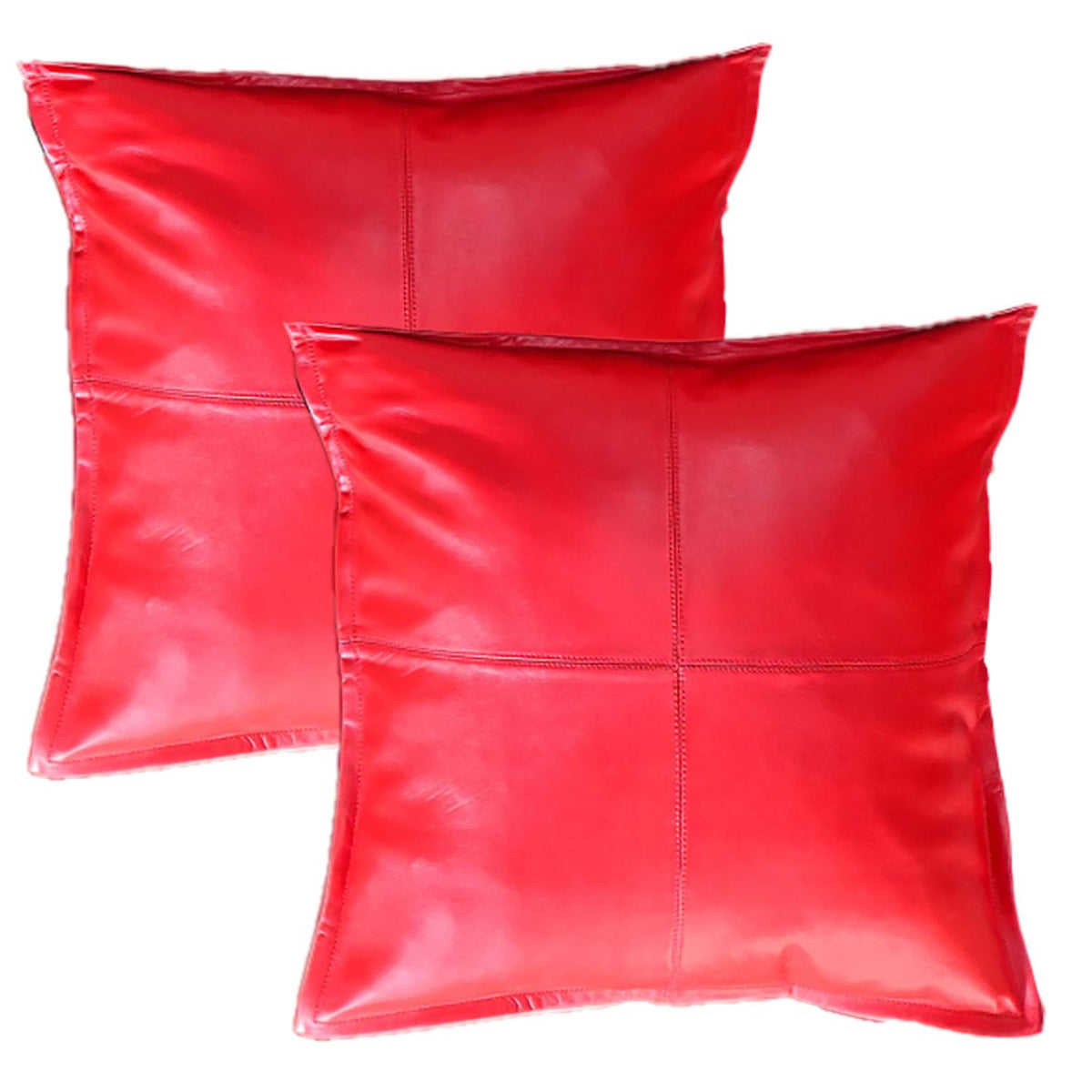 Lambskin Leather Pillow Cover