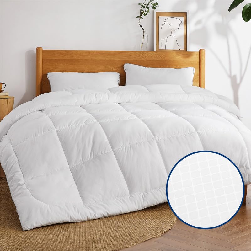 Bedsure Comforter Duvet Insert, Quilted Bedding Blanket, Oeko-TEX