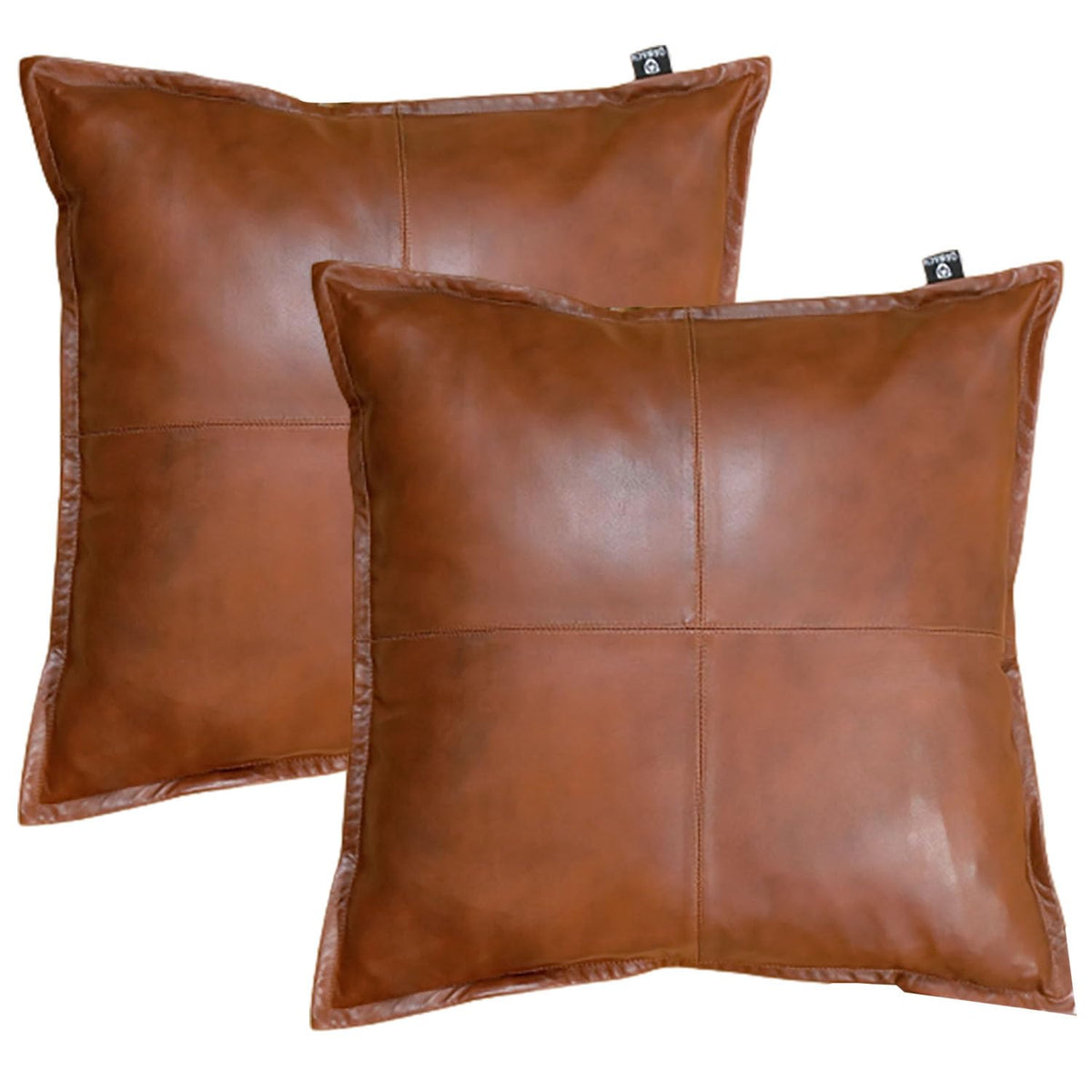 Lambskin Leather Pillow Cover