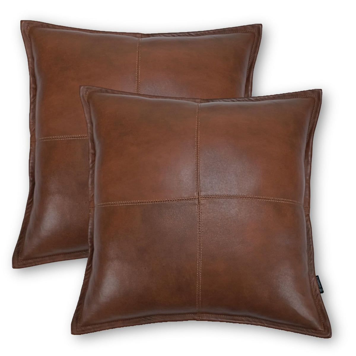 Lambskin Leather Pillow Cover
