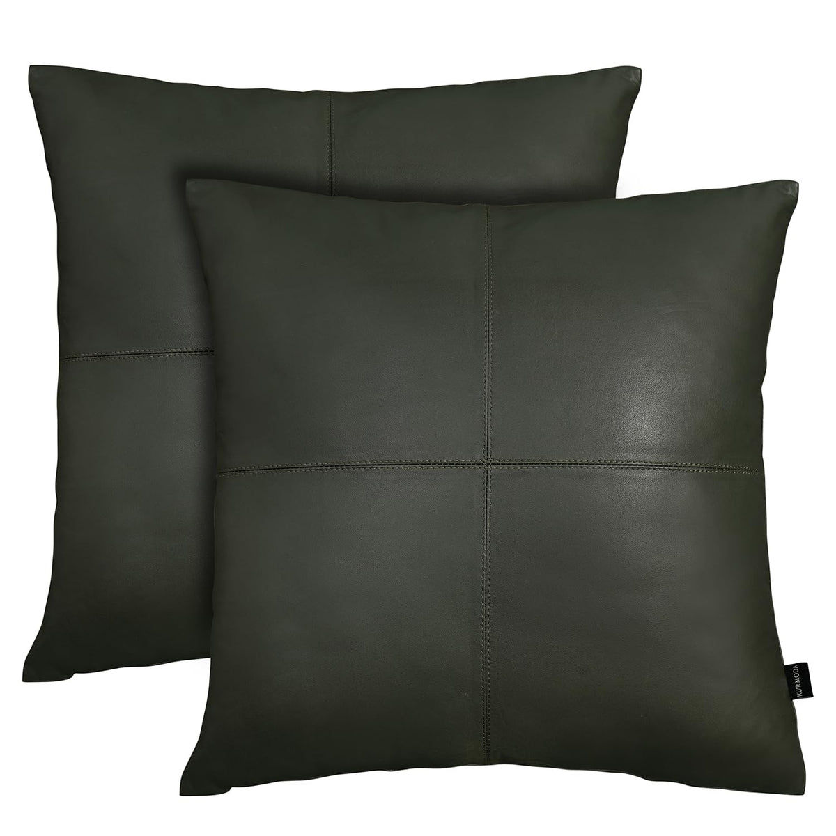 Lambskin Leather Pillow Cover