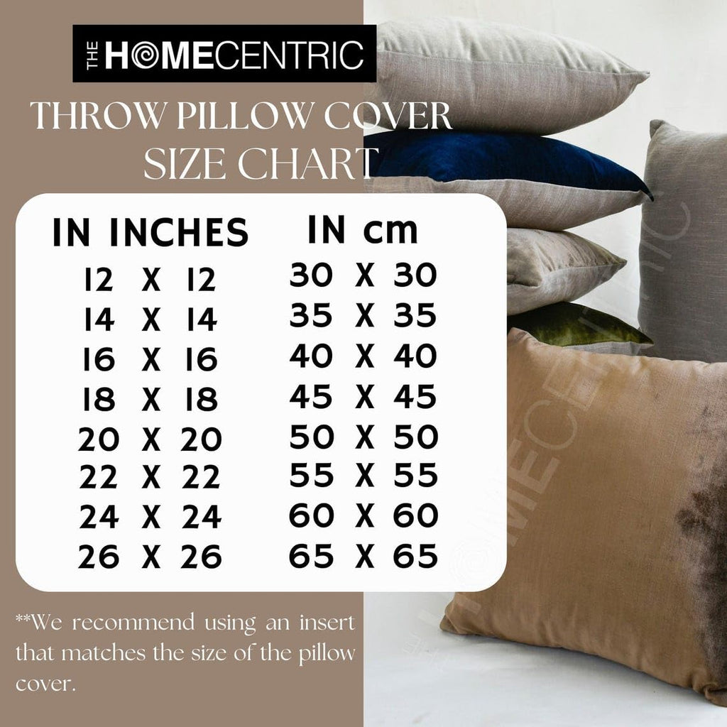 The HomeCentric Designer Throw Pillow Covers Silver 3