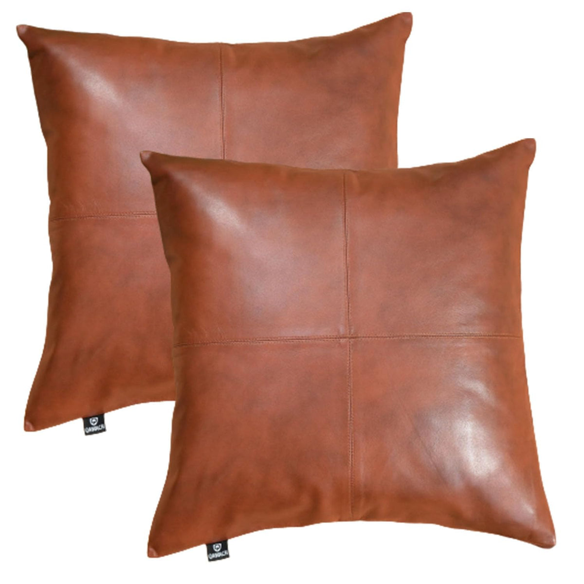Lambskin Leather Pillow Cover