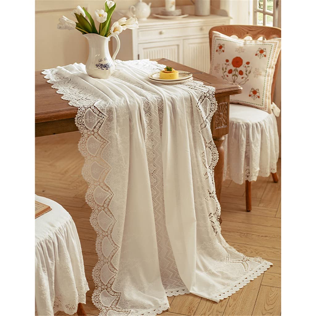 Lace Embroidered Tablecloth