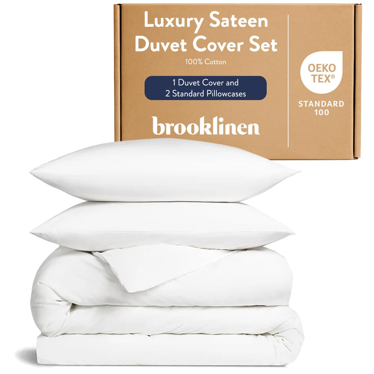 Brooklinen Sateen Duvet Cover Hotel-Quality Luxury