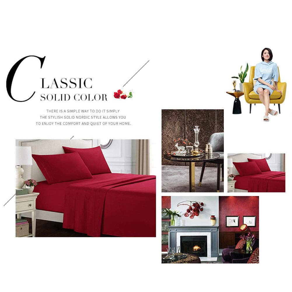 Luxury 4-Piece Queen Sheet Set