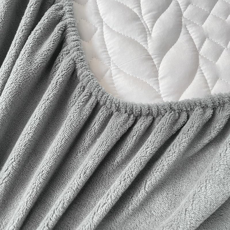 Coral Velvet Mattress Protector