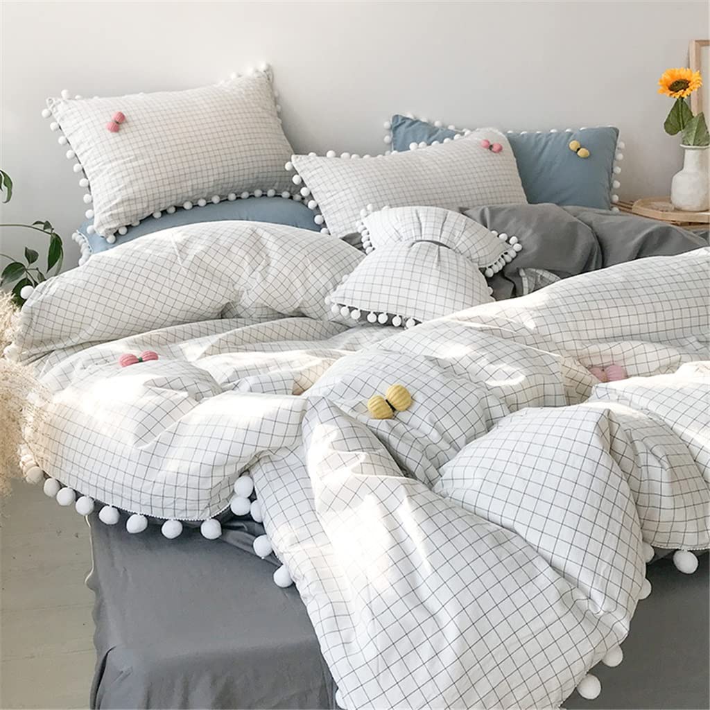 Washed Cotton Duvet Cover Set