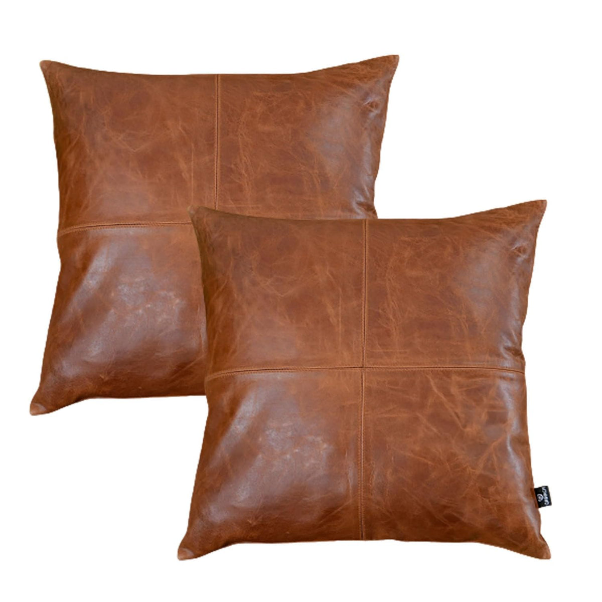 Lambskin Leather Pillow Cover