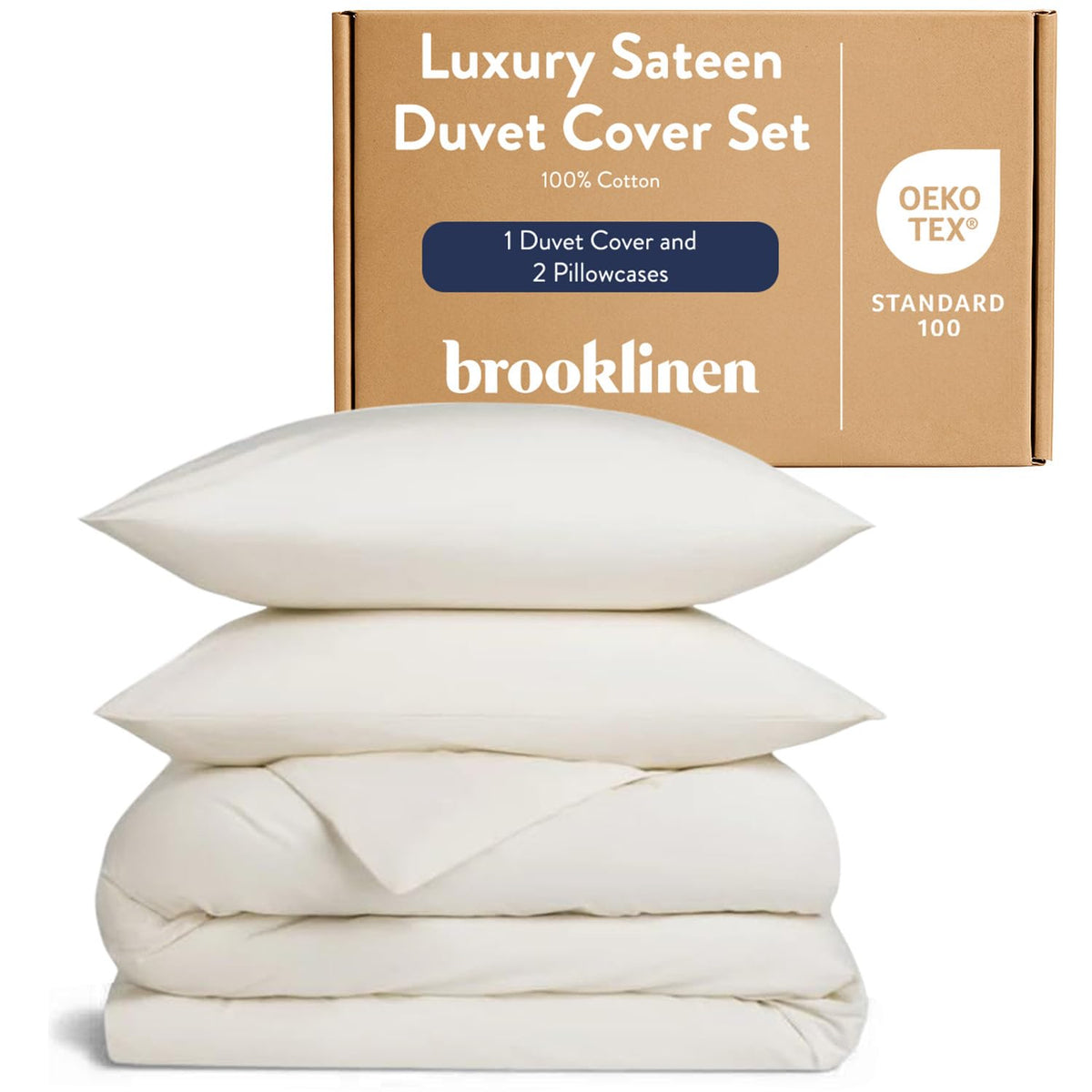 Brooklinen Sateen Duvet Cover Hotel-Quality Luxury