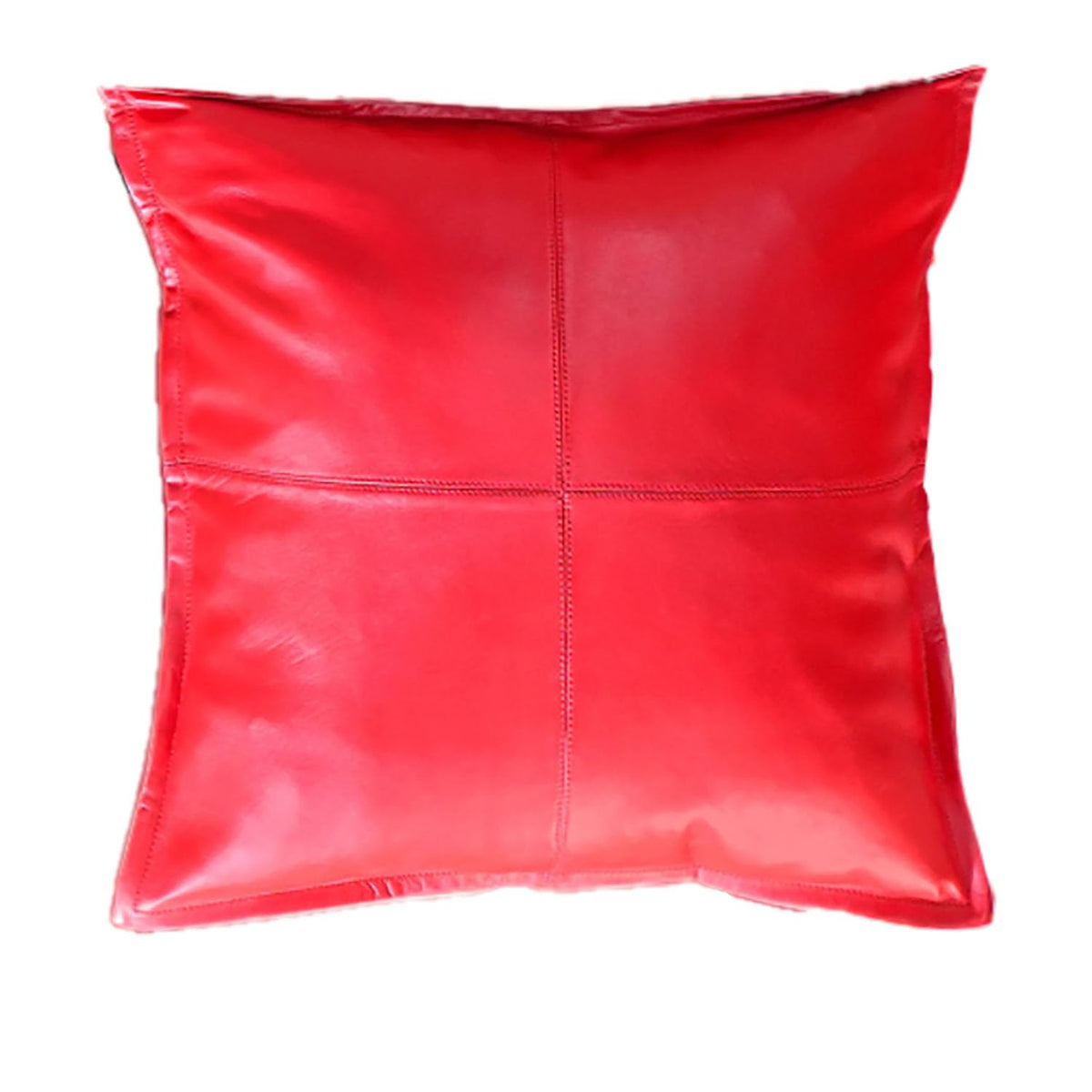 Lambskin Leather Pillow Cover