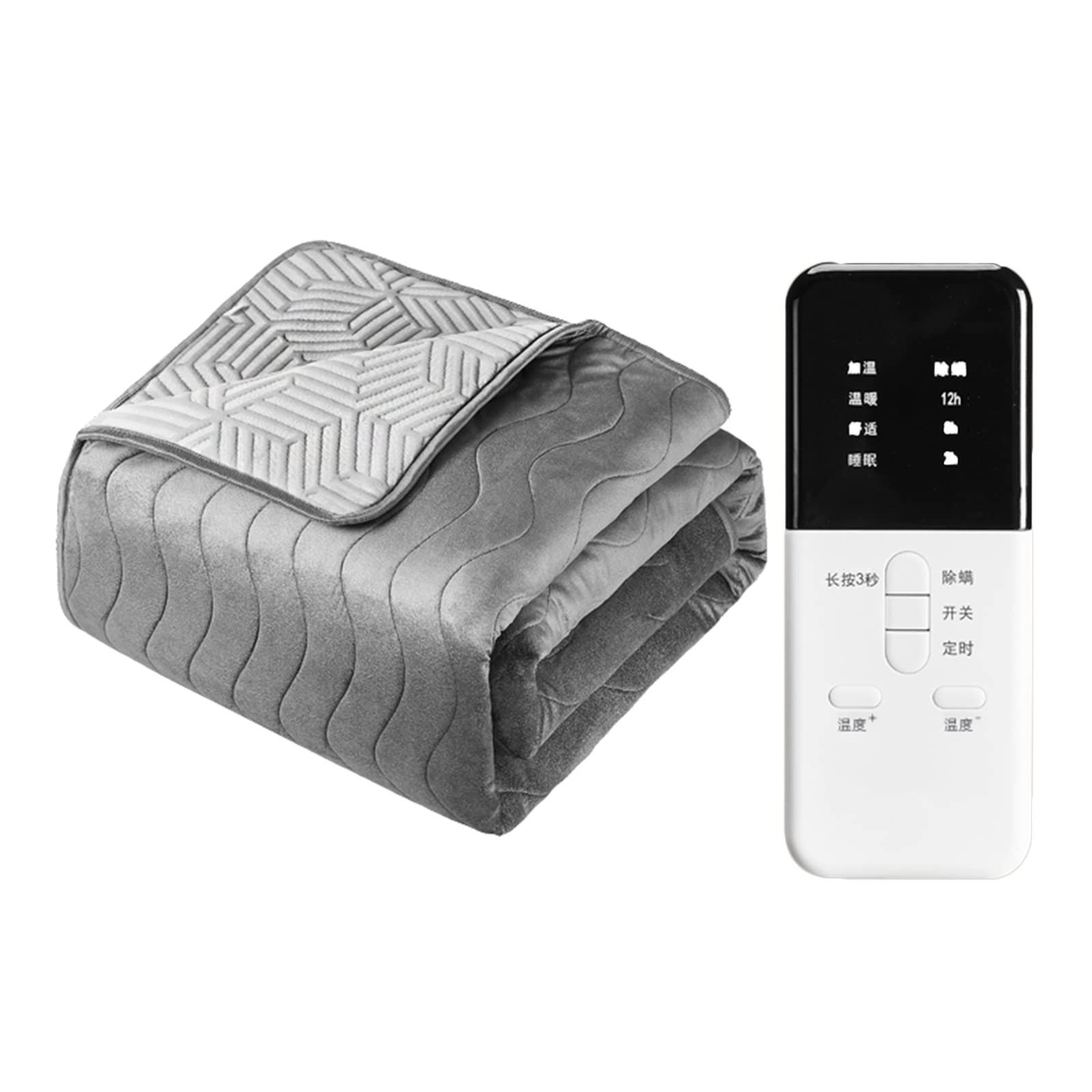 Dual-Control Electric Heated Blanket