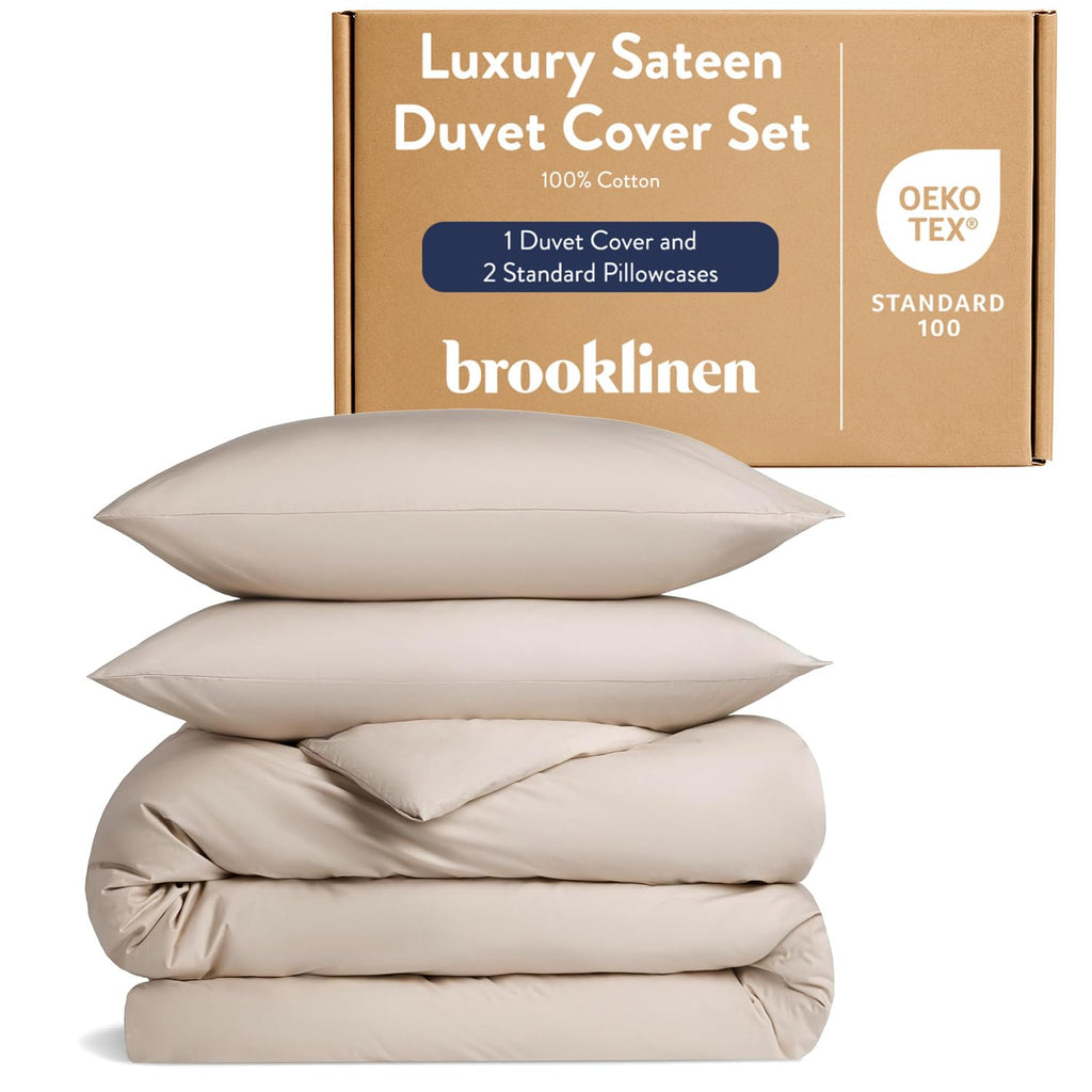 Brooklinen Sateen Duvet Cover Hotel-Quality Luxury
