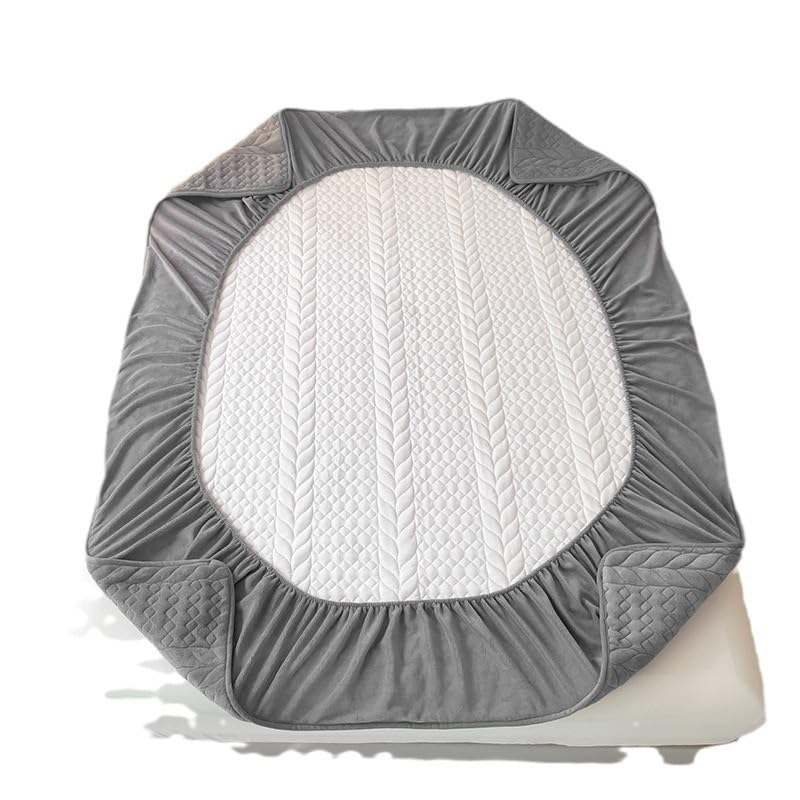 Coral Velvet Mattress Protector