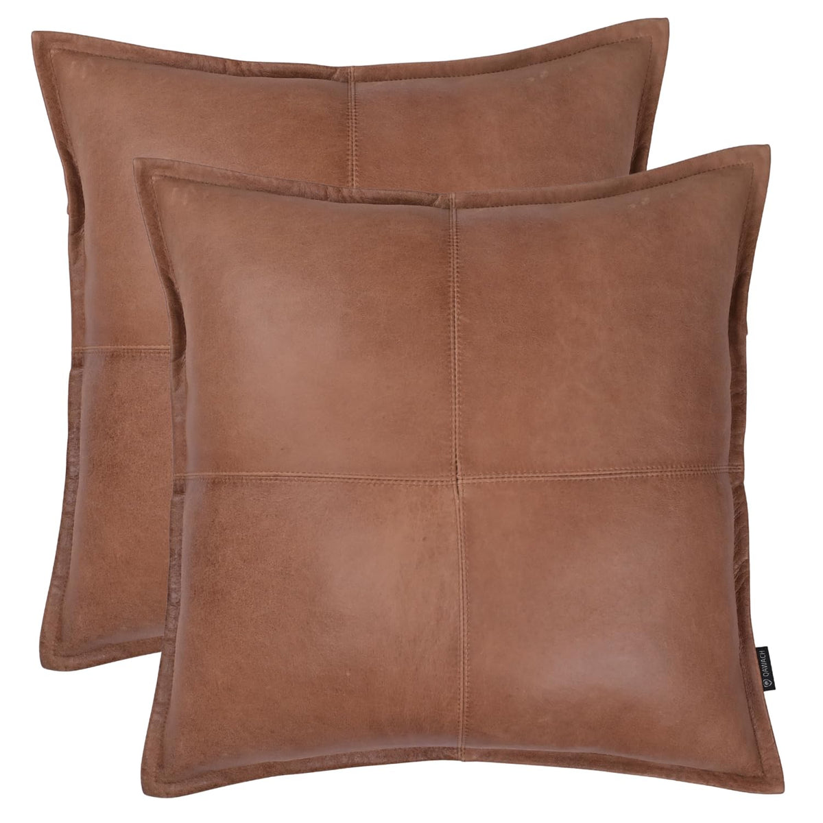 Lambskin Leather Pillow Cover