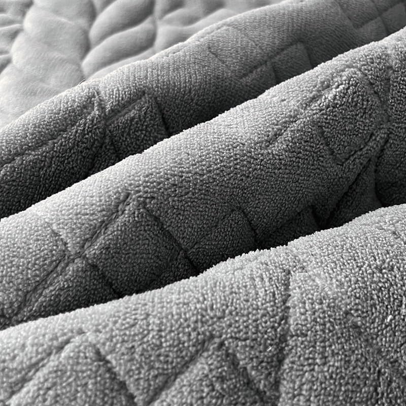 Coral Velvet Mattress Protector