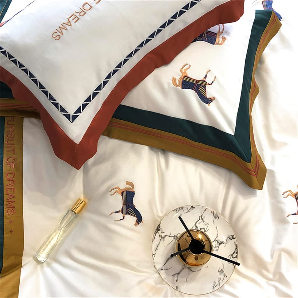 Cotton Embroidered Bedding Set