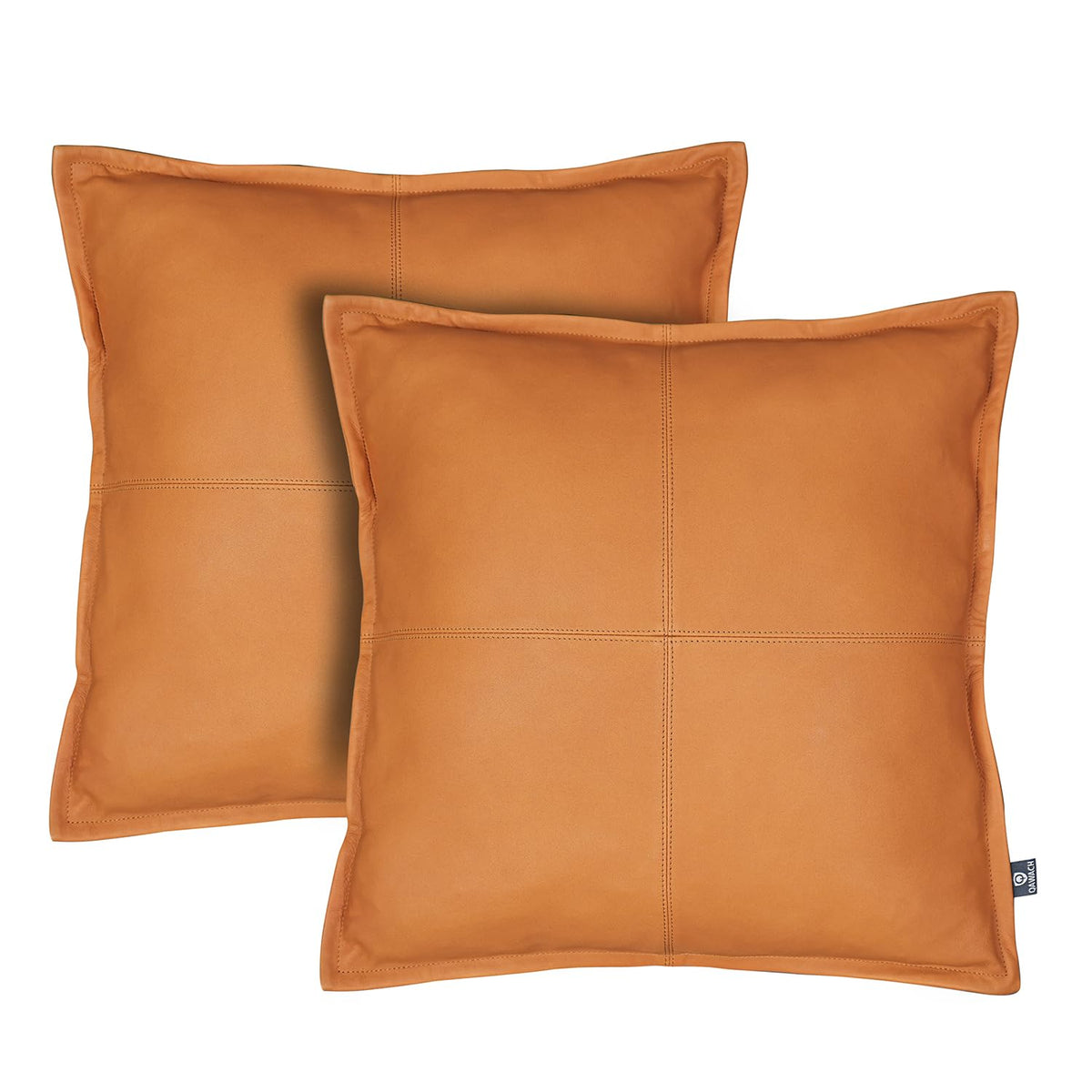 Lambskin Leather Pillow Cover
