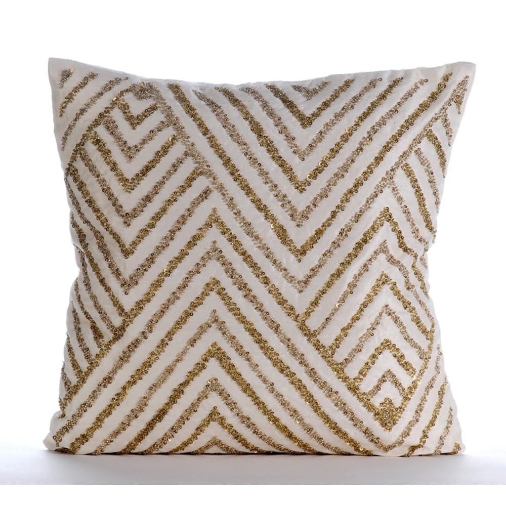Vintage Ruffled Pillow Cover