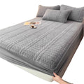 Coral Velvet Mattress Protector