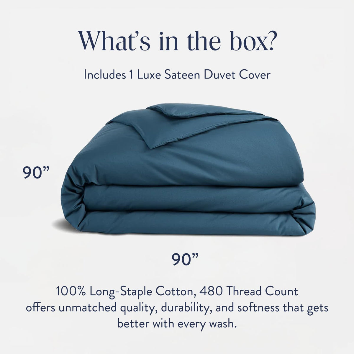 Brooklinen Sateen Duvet Cover Hotel-Quality Luxury