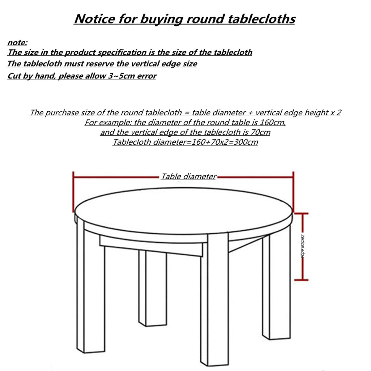 Striped Waterproof Tablecloth