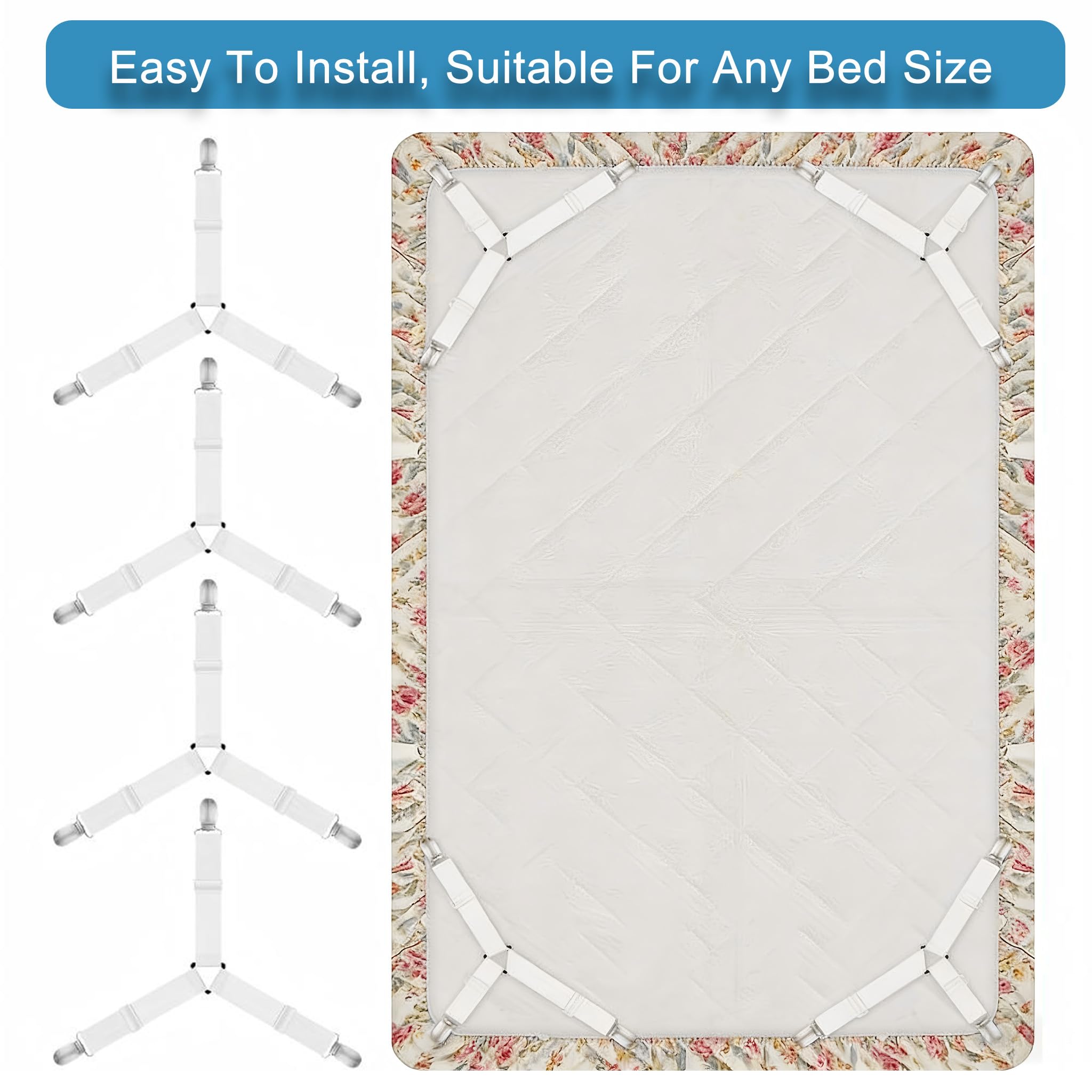 Bed Sheet Holder Straps