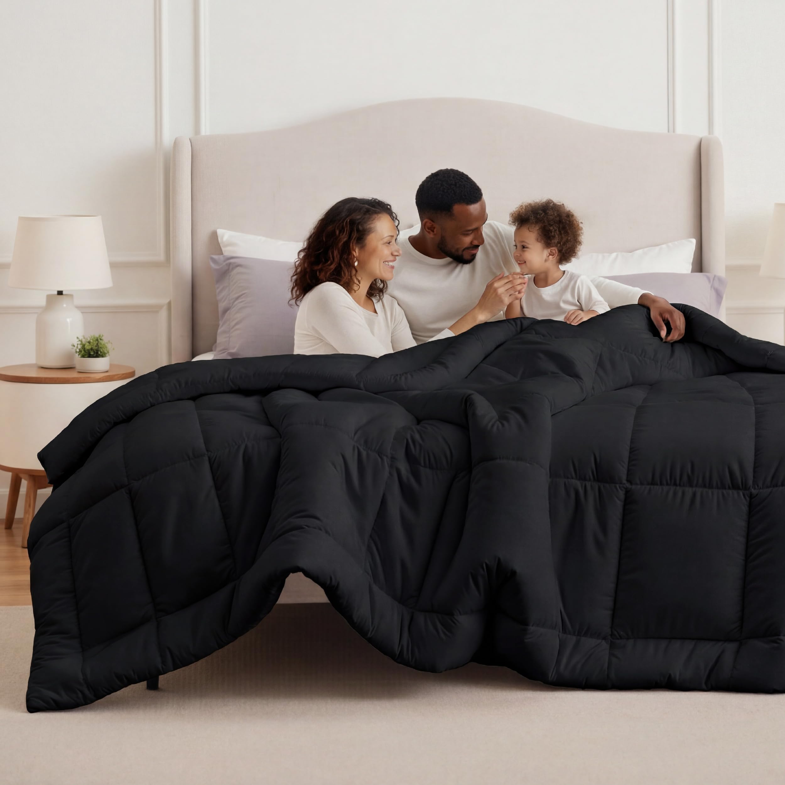 Bedsure Comforter Duvet Insert, Quilted Bedding Blanket, Oeko-TEX